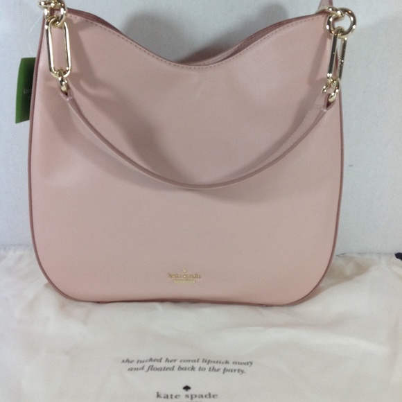 kate spade Handbags - Kate Spade Light Pink Handbag + Dust Bag